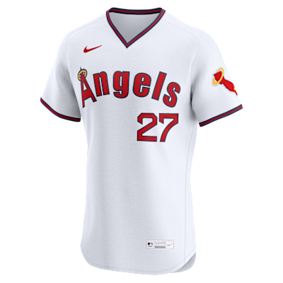 Mike Trout Los Angeles Angels Men's Nike Dri-FIT MLB Elite Jersey